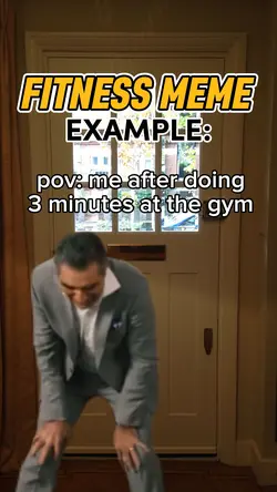 Fitness meme
