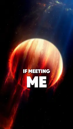 If meeting me 