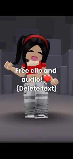 Free Roblox clip❤️