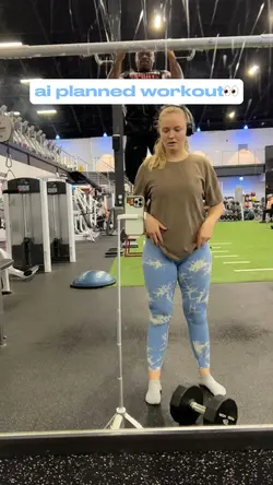 ai planned workout 👀