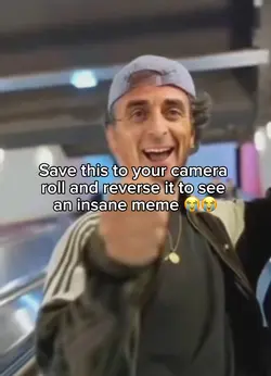 Escalator meme