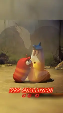 Larva Kiss Challenge