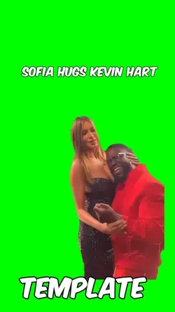 Sofia hugs Kevin 