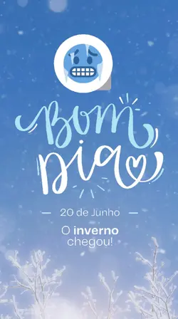 Chegou o inverno 