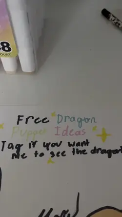 Free dragon puppet I