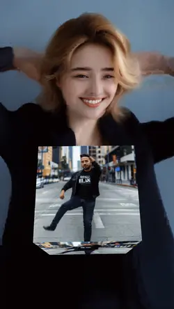 3D Cube on Video