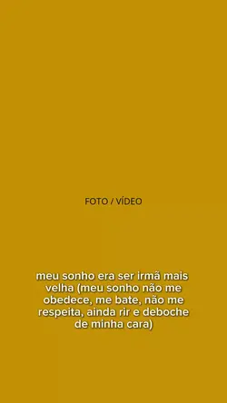 Meu sonho irmãzinha