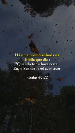 Há uma promessa