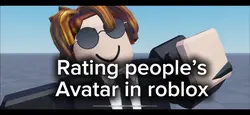 Rating Roblox Avater