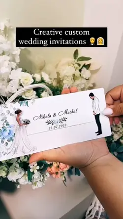 Convite de casamento