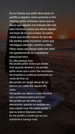 Sobre perdoar