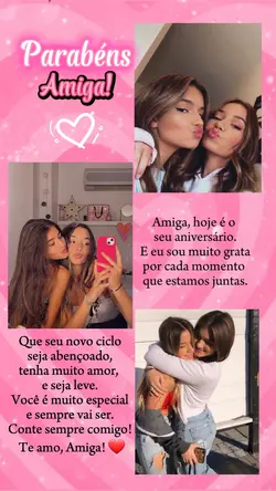 Parabéns Amiga
