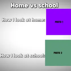 Home vs school