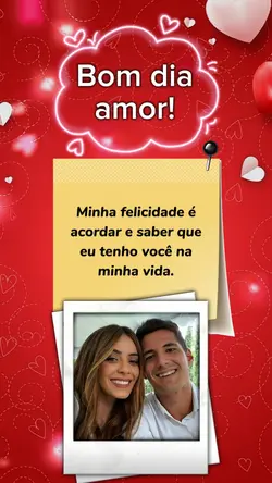 Bom dia amor