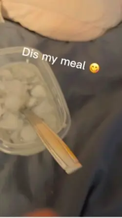 No real food 4 me 🤭