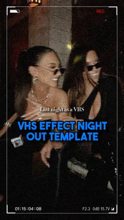 Last night as a vhs📹