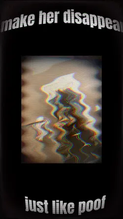 Disappear just like