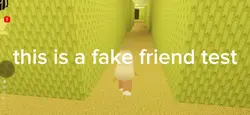 fake friend test