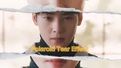 Polaroid Tear Effect