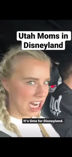 Utah Mom in Disney