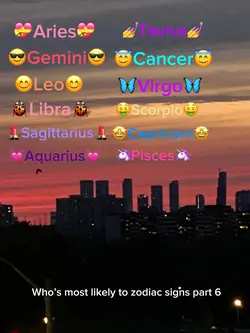 Zodiac signs