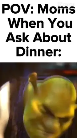 just eat your dinner