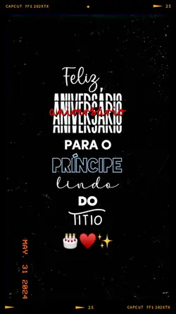 Aniversário sobrinho