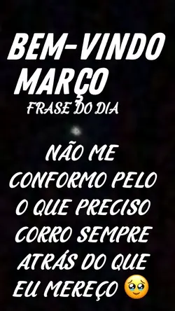 FRASE - MARÇO 
