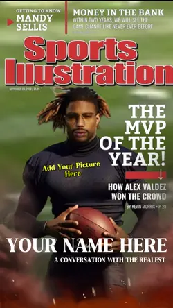 MAGAZINE COVER 🏈🏈
