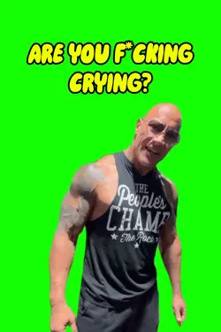 You Start Crying?