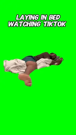 Laying in bed watchi