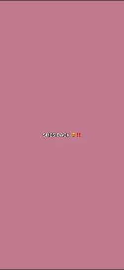SHES BACK 😻‼️