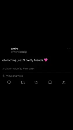3 pretty friends.