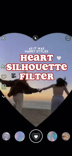 Heart Silhouette 🤍