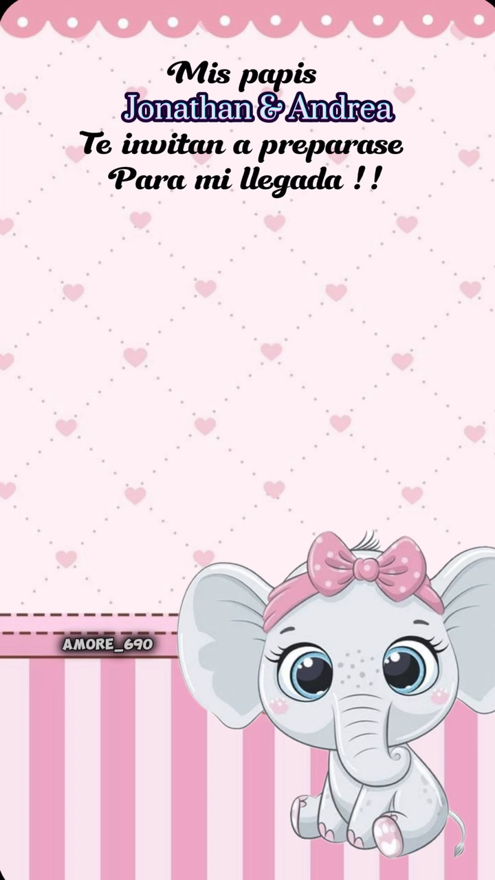 Invitación Para Baby Shower De Pie - Pippit, image size:720x1280