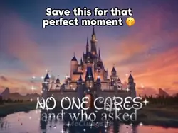 No One Cares