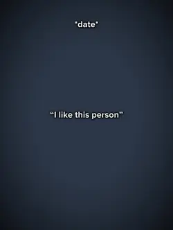 “I like this person”