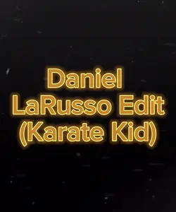 Daniel LaRusso!!