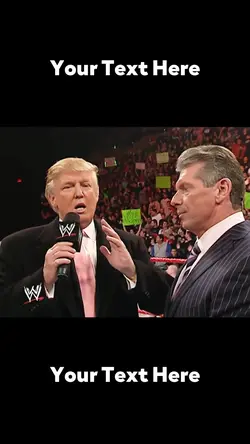 McMahon and Trump 