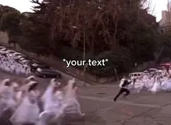 Running wedding meme