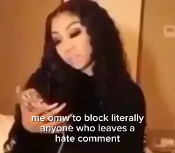 blocking haters