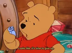 Give up