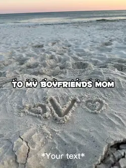 To my bf's mom-
