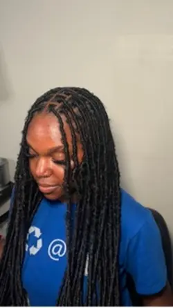 Distressed locs