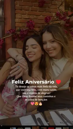 Feliz aniversário 