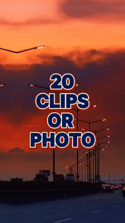 20 clips or photo