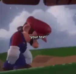 Sad Mario