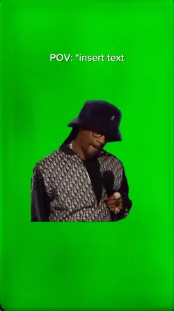 Pov Green screen 