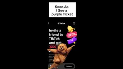 Tiktok Purple Ticket