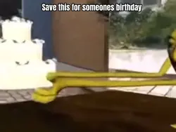 Save this for a bday